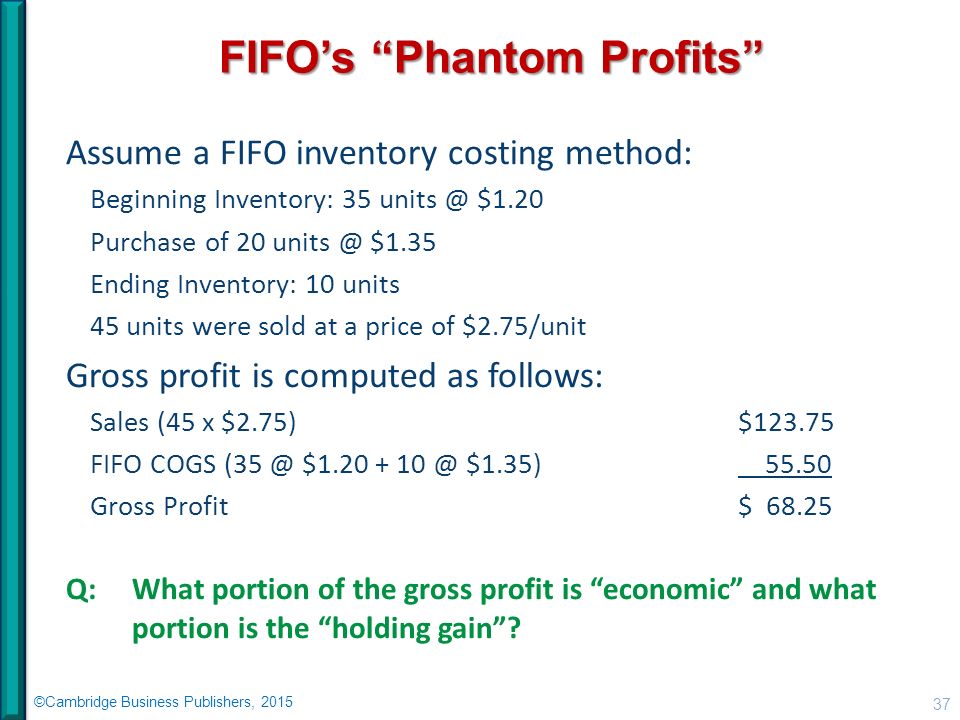 phantom profit