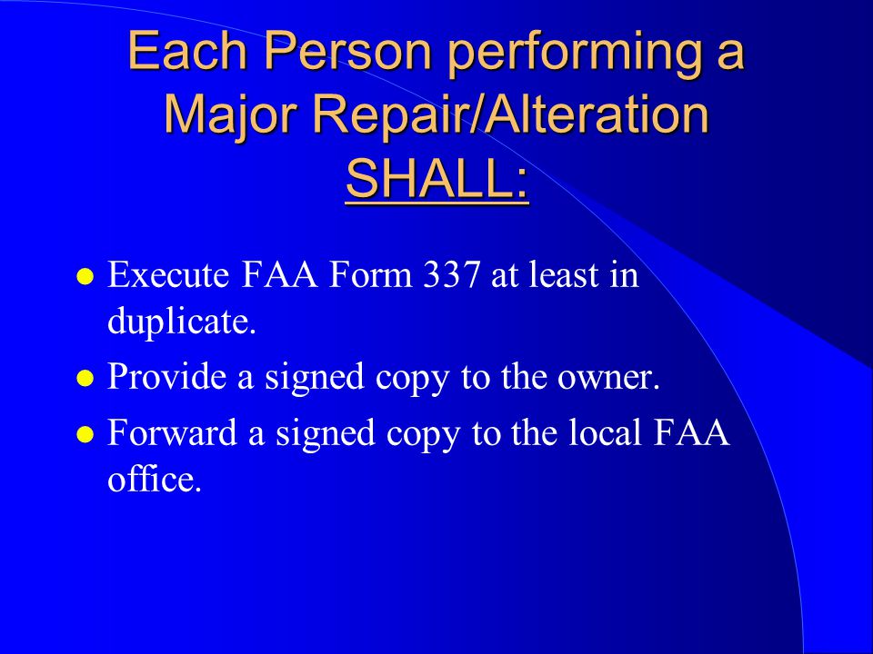 major repair definition