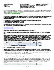 Credit Memorandum: Overview and Methods of Settlement