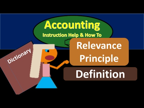 relevance accounting definition